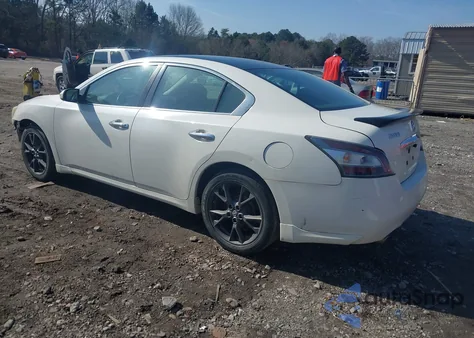 2012 Nissan Maxima 3.5 S z USA, uszkodzony, nr VIN 1N4AA5AP5CC822571